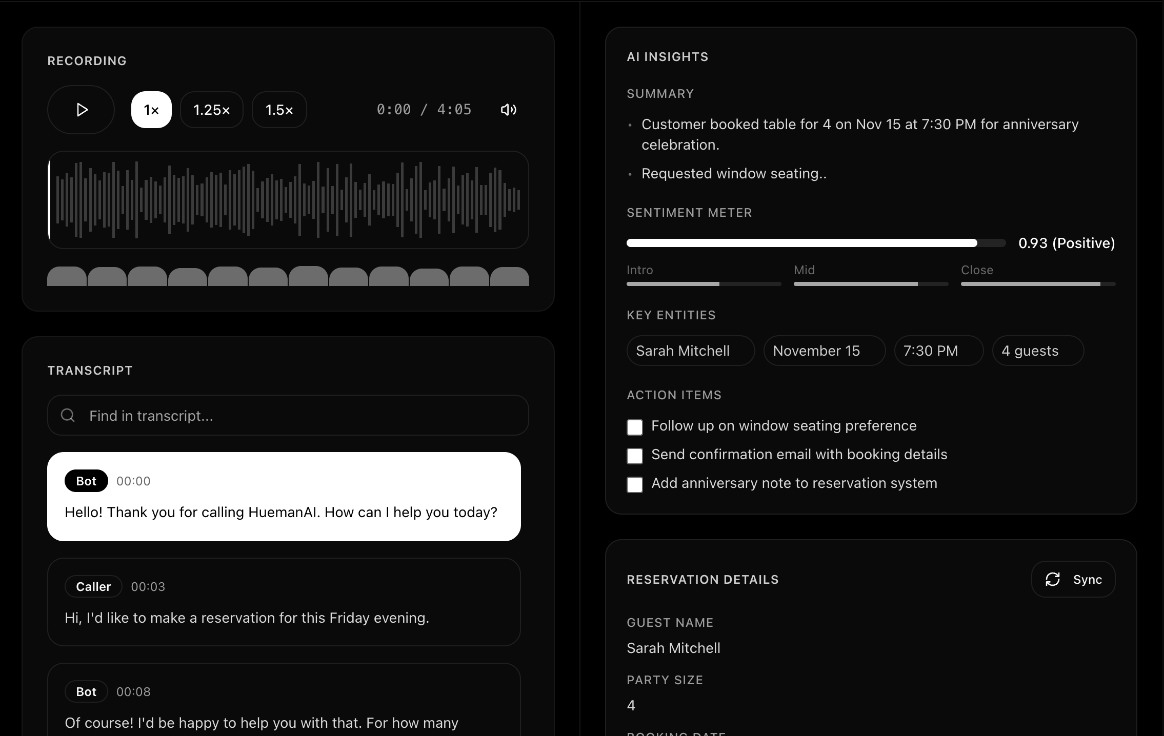 Omnichannel AI Concierge & Voice + Text Booking Engine.