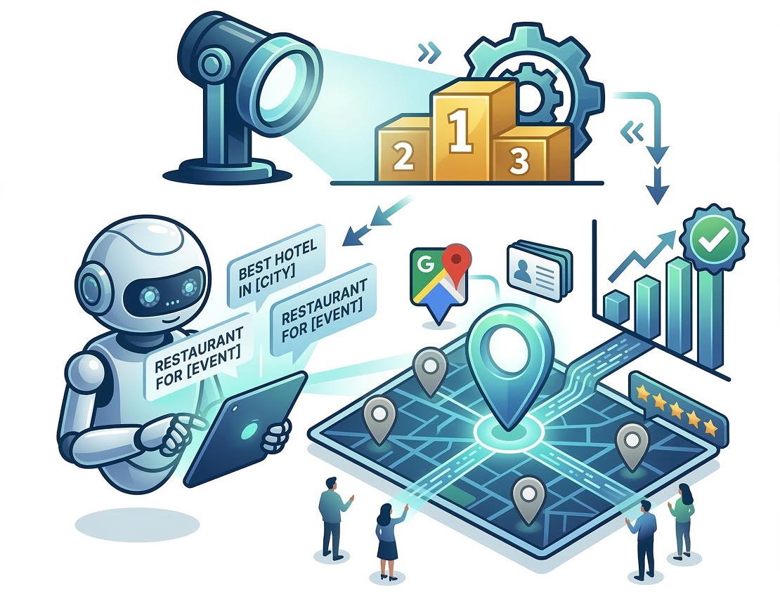 SEO marketing agent illustration